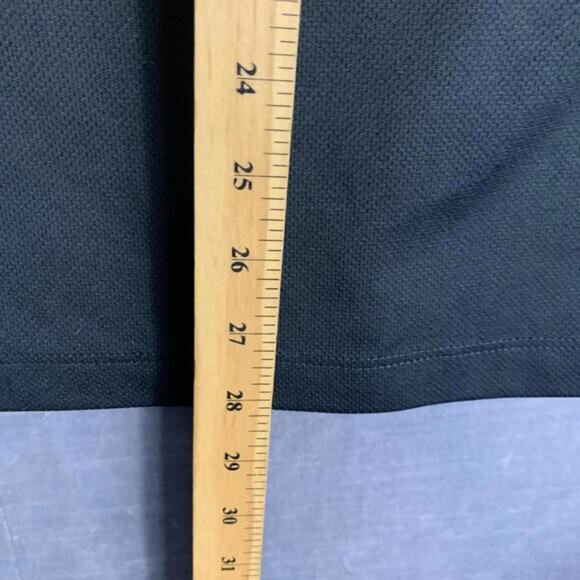 PGA Tour Mens Size L Airflu Long Sleeve Polo Shirt Black - Picture 6 of 11